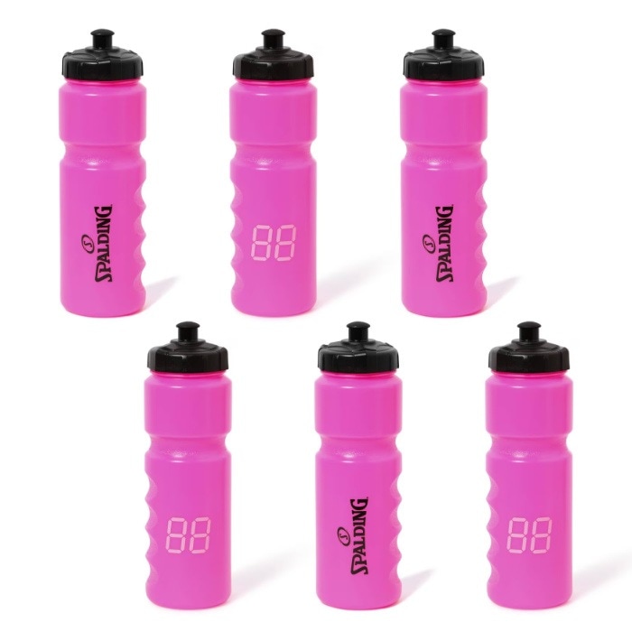 スクイズボトル ナンバー ピンク 15-008PK 800ml ×6個 15-008PK-6SET