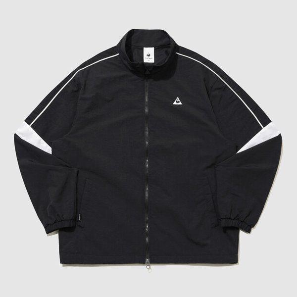 ユニ ルーズフィット メッシュ ジャケット (QR123LJK21_BLK)