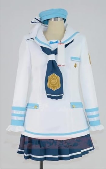 【AGOS】「ウィッグ靴追加可 」コンパス 戦闘摂理解析システム ルルカ リラルラ女学院 指定制服 裏地付き コスプレ衣装