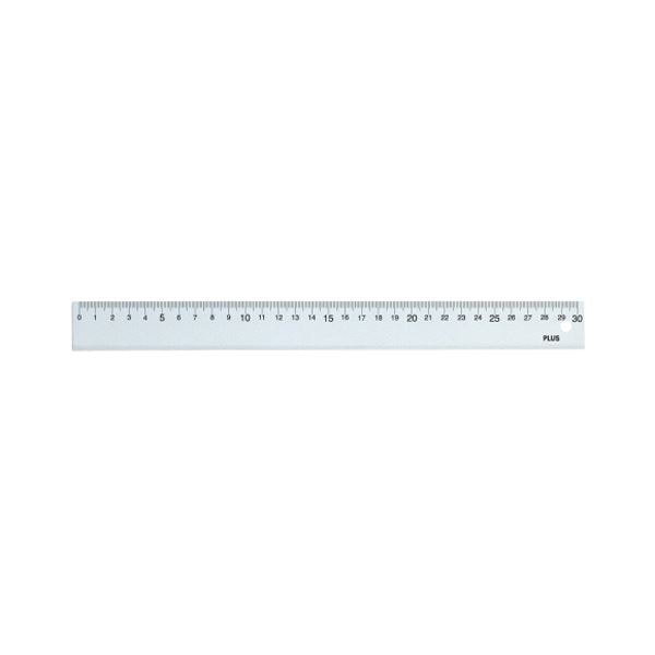 (まとめ) プラス 再生PET直定規 30cm47-189 1個 (×50セット) 10,486円