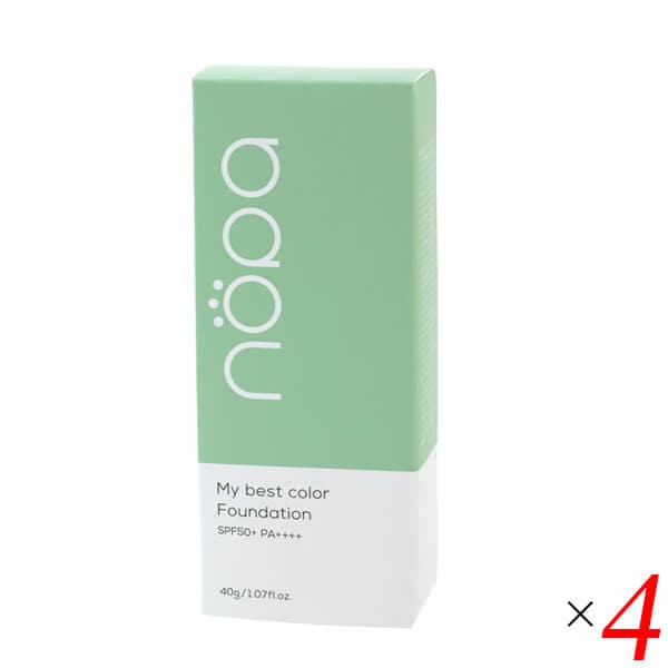 nopa マイベストカラーファンデーション 40g 4個セット