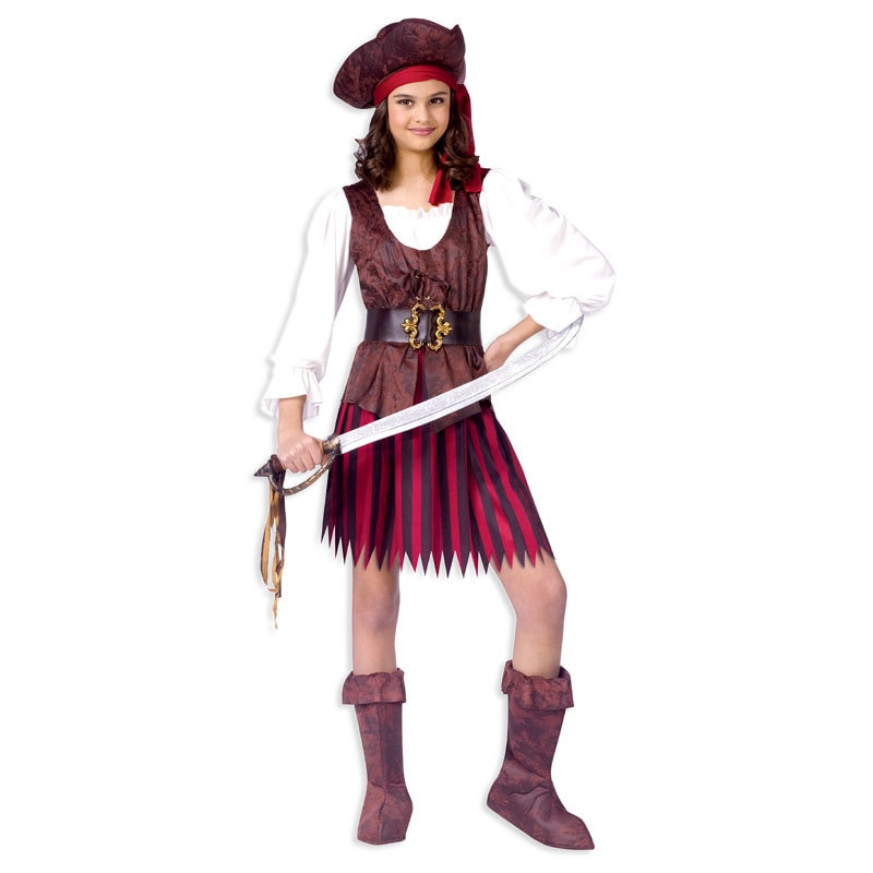 コスプレ 仮装 バッカニアパイレーツ 子供用 L 【 コスプレ 衣装 ハロウィン 仮装 コスチューム 子供 海賊 子ども用 こども パーティーグッズ キッズ 女の子 】
