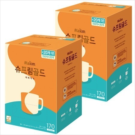 シュプリーム ゴールド コーヒーミックス 170T x 2EA (計340T)