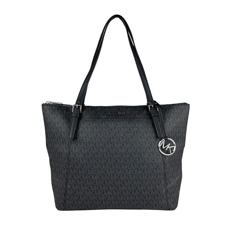 マイケルコース Michael Kors ショルダーバッグ PVCコーティングキャンバス ブラック レディース z5632 8,800円