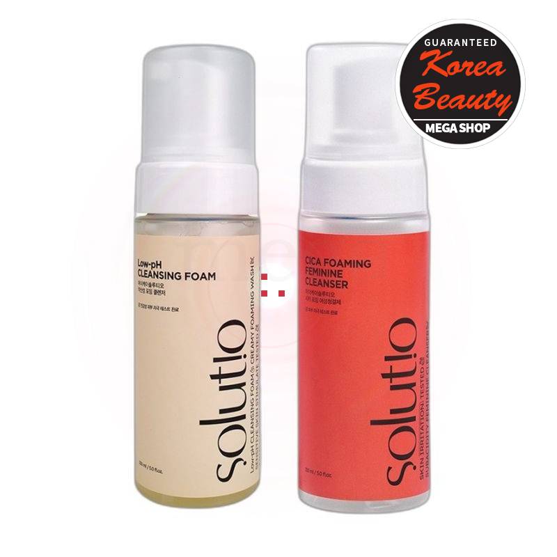 ソルチオシカフォーミング女性清浄剤150ml+弱酸性クレンザー150mlセット1セット