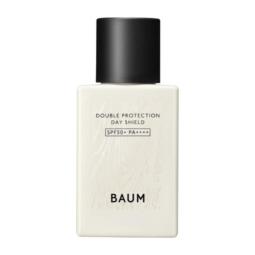 BAUM(バウム) ダブルプロテクション デイシールド N 60ML SPF50+ ・ PA++++ 日焼け止め ウッディ の香り 日中用 紫外線予防 サンケア 森林浴 ユニセックス ギフト プレゼン