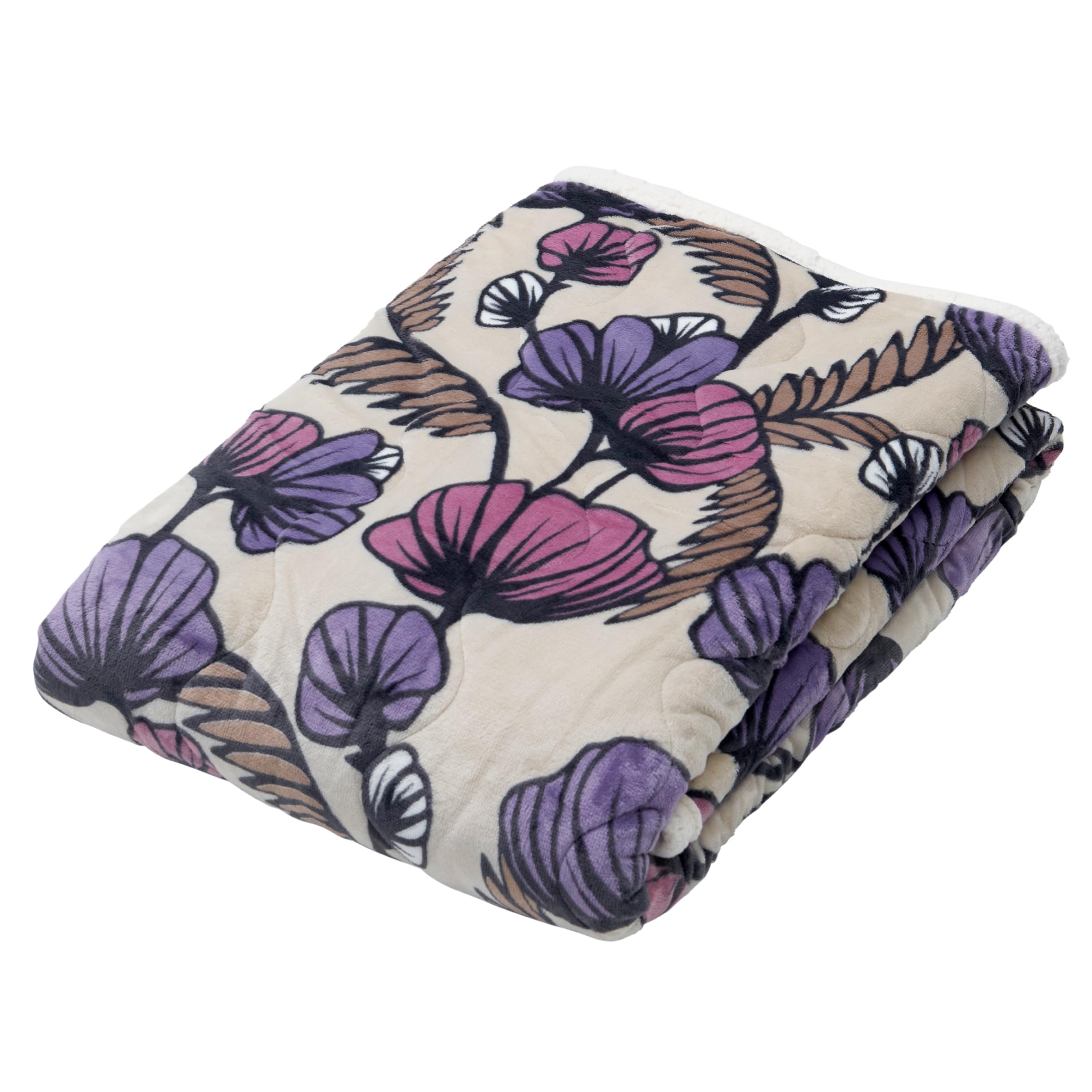 nishikawa 【 西川 】 フィンレイソン あったか肌掛け布団 キルトケット シングル 洗える DECO デコ ふんわり やわらか シープボア 暖か ラベンダー FE05803014 7,386円