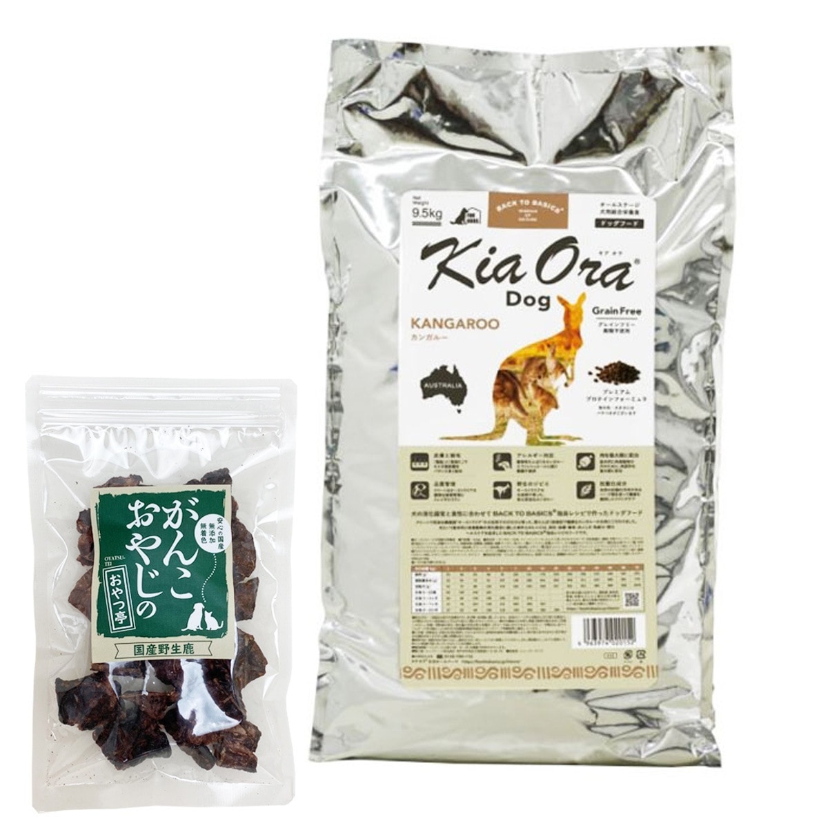 ドッグフード カンガルー 9.5kg【国産鹿ラング15g付き】