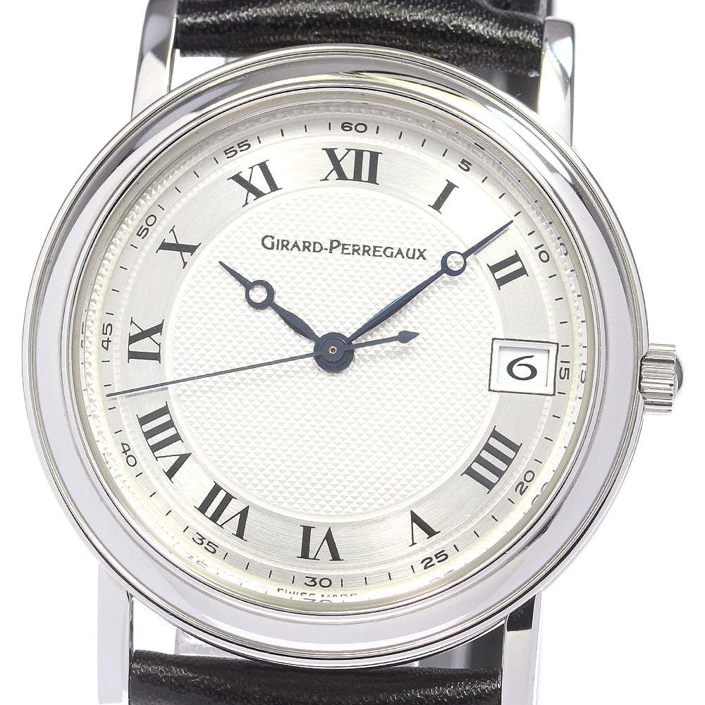 ジラール・ペルゴ GIRARD PERREGAUX 4770 ラウンド デイト 自動巻き メンズ _826545【中古】
