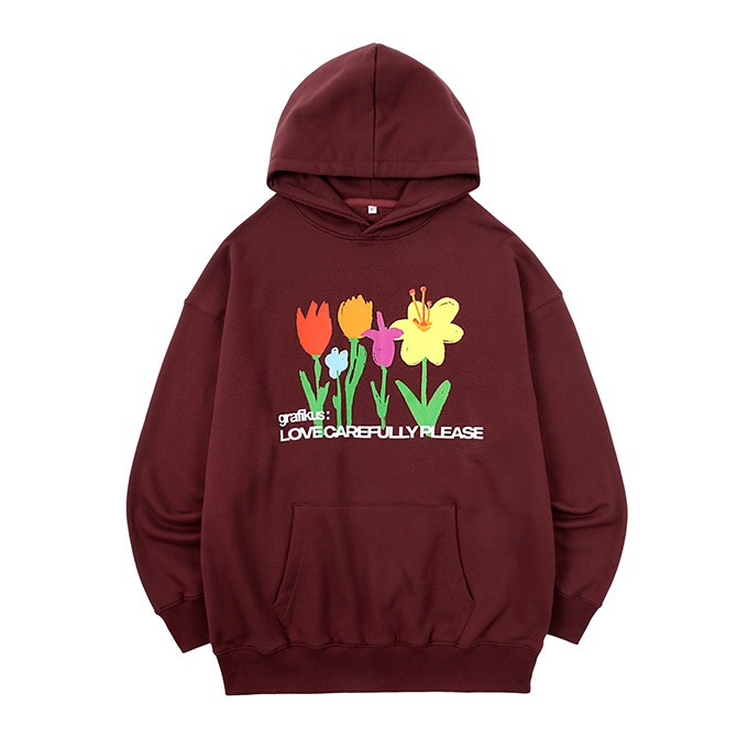 ART FLOWERS HOODIE