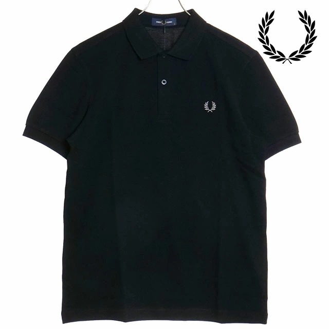 ポロシャツ ザ・フレッドペリーシャツ [M6000-906] THE FRED PERRY SHIRT メンズ トップス 半袖 コットンピケ BLACK/CHROME