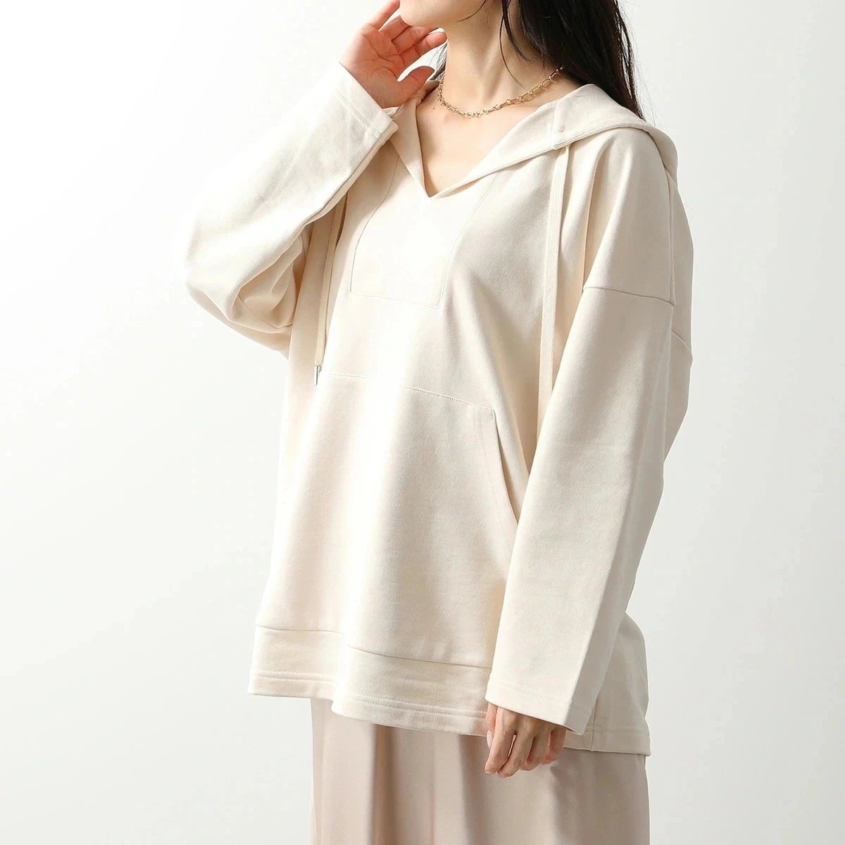 MAX MARA Weekend マックスマーラ ウィークエンド パーカー LEANDRO レアンドロ レディース スウェット プルオーバー オーバーサイズ ロ 【mega】