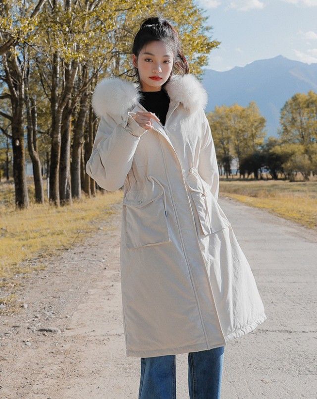 裏ボア コート レディース アウター 冬 ファー フード付きコート ロングコート 大きいサイズ ウエストマーク 黒 秋冬 シンプル カジュアル おしゃれ きれいめ 20代 30代 40代 バレンタイン