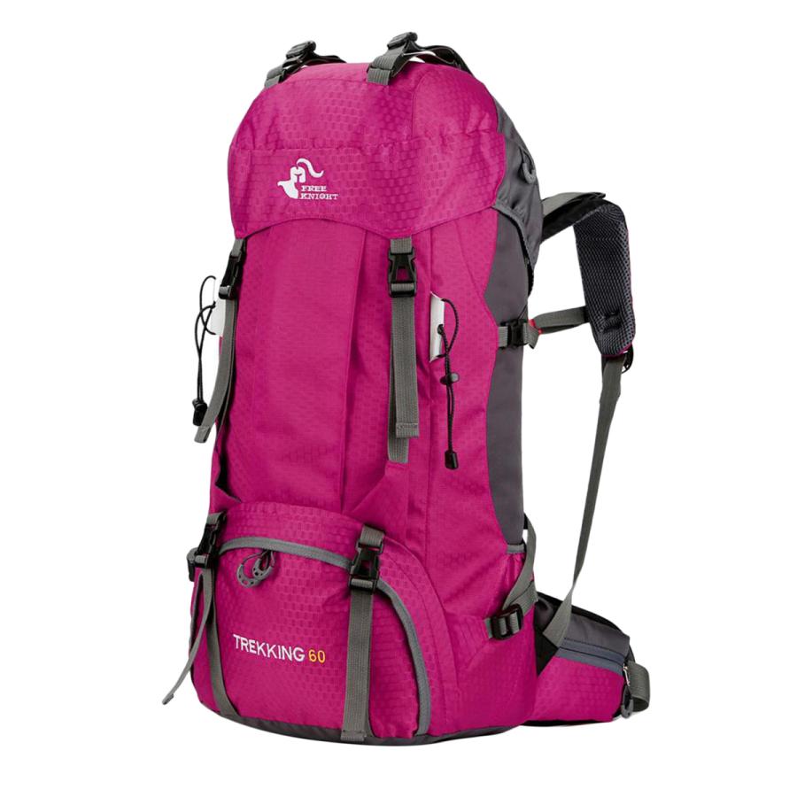 60Lバックパック防水屋外スポーツトレッキングキャンプパック登山クライミングナップザック袋女性男性