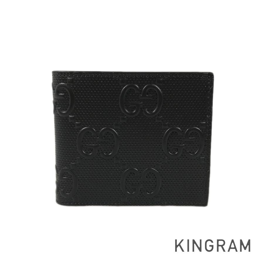 GGエンボス コインウォレット 625555 二つ折り財布 iz【中古】