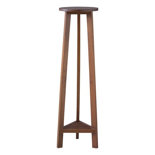 プランターベース Lサイズ ブラウン W28×D28×H90 GUY-923BR