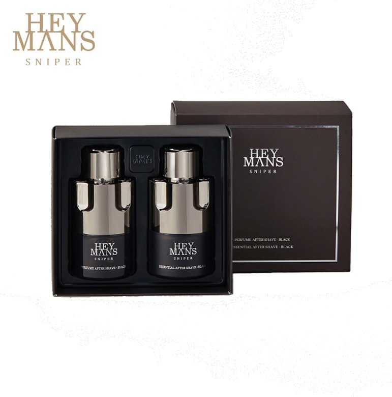 Hey Mans スナイパー アフター シェーブ スペシャル SET - Black 150ml X 2ea