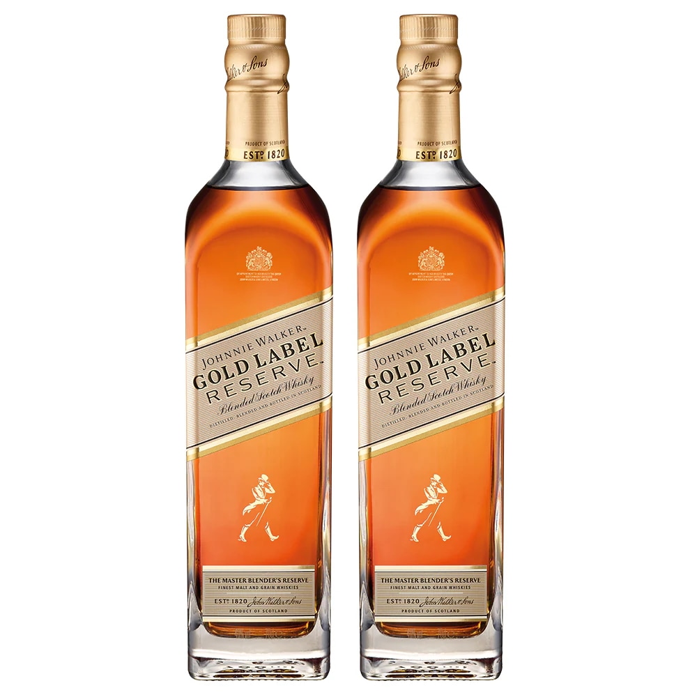 [正規品] ゴールドラベル リザーブ 2本セット 700ml / スコットランド ブレンデッドスコッチウイスキー GOLD LABEL RESERVE