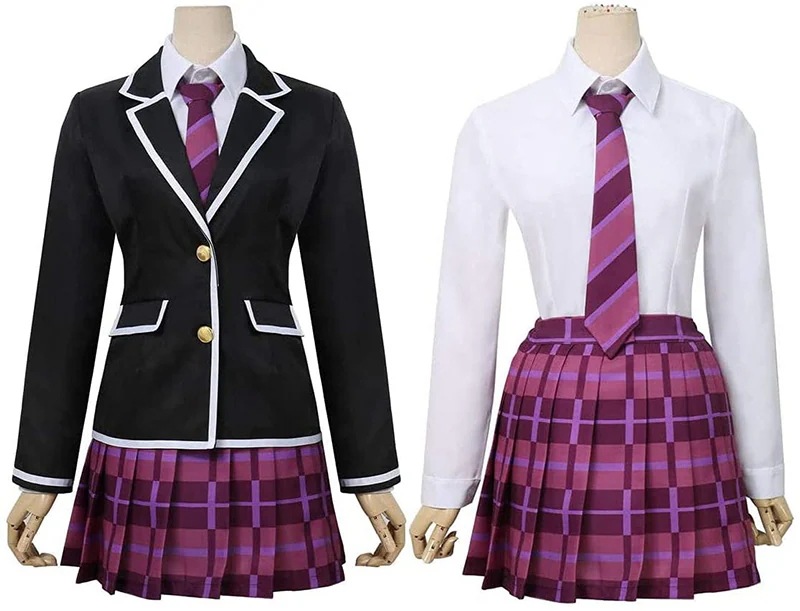 羽丘女子学園中等部 冬制服 宇田川あこ 美竹 蘭 風 コスプレ衣装 仮装 女子制服