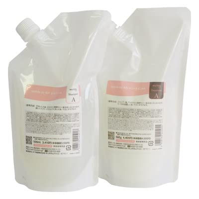クオレ michite by AXI シャンプー Ａ 500ｍｌ トリートメント Ａ 500g 詰替え