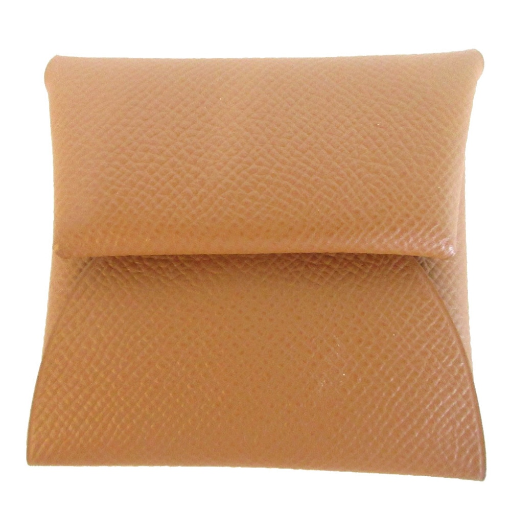 未使用品 バスティア コインケース ヴォーエプソン/エプソン ゴールド A刻印 0463【中古】 レディース