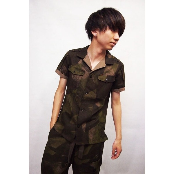 VADEL combat shirts SS KHAKIBEIGE サイズ44代引不可