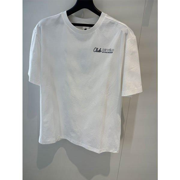 ユニ・ルフレッシュ バックグラフィック ルーズフィット半袖Tシャツ QR223LRS42 OWT