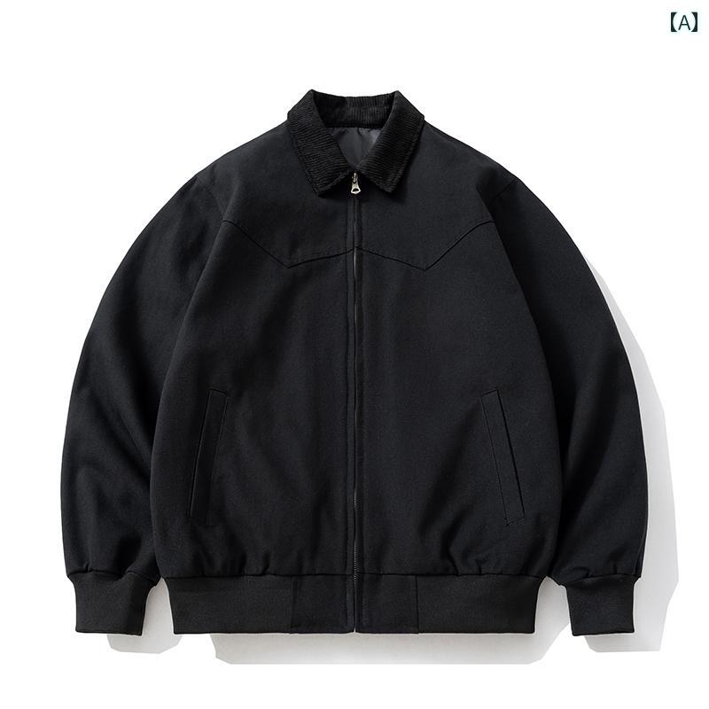 メンズ 男性 ファッション アウター コート ジャケット ストリート カジュアル スポーツ ヒップホップ オシャレ カワイイ デトロイト ワークジャケット メンズ ベースボール ジャケット アメリカン