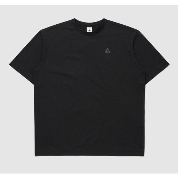 ユニレターグラフィックルフレッシュルーズフィット半袖TシャツB1 QR123LRS21 BLK DM...