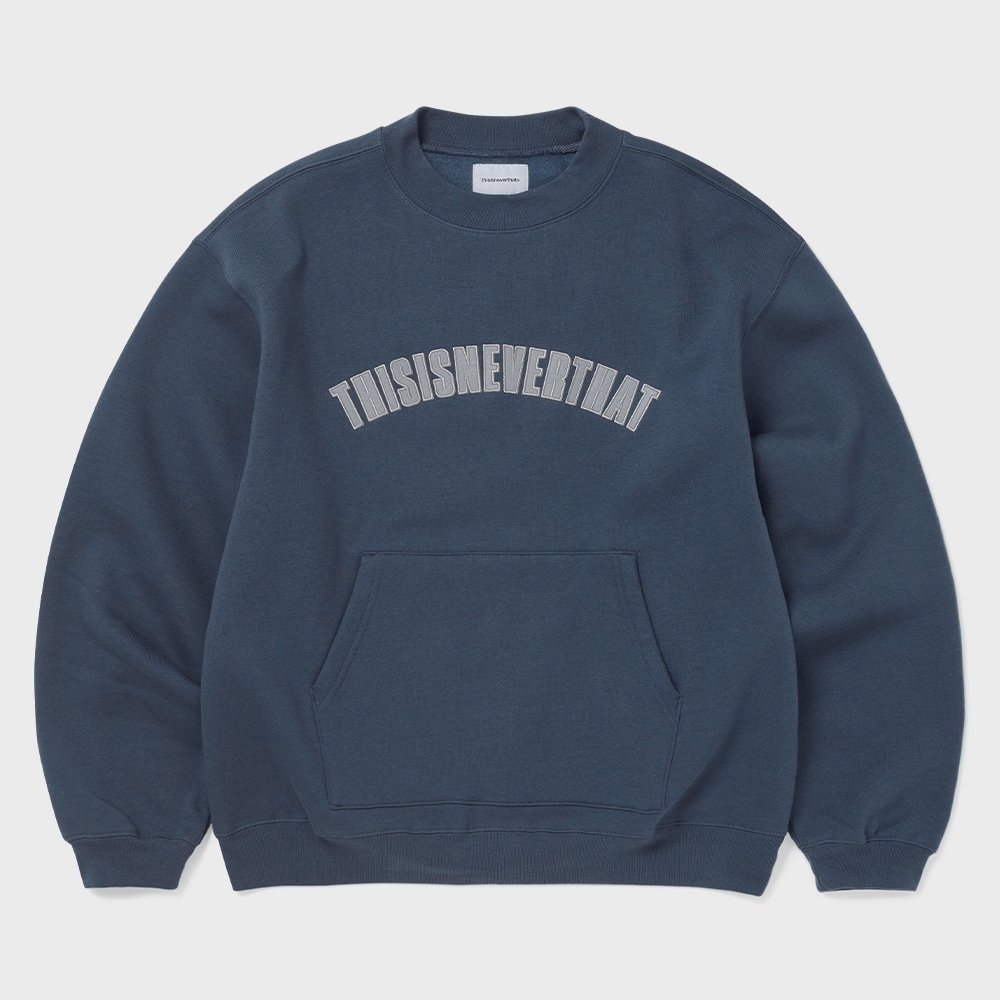 ディス・イズ・ネヴァー・ザットのポケットクルーネックディープウォーター