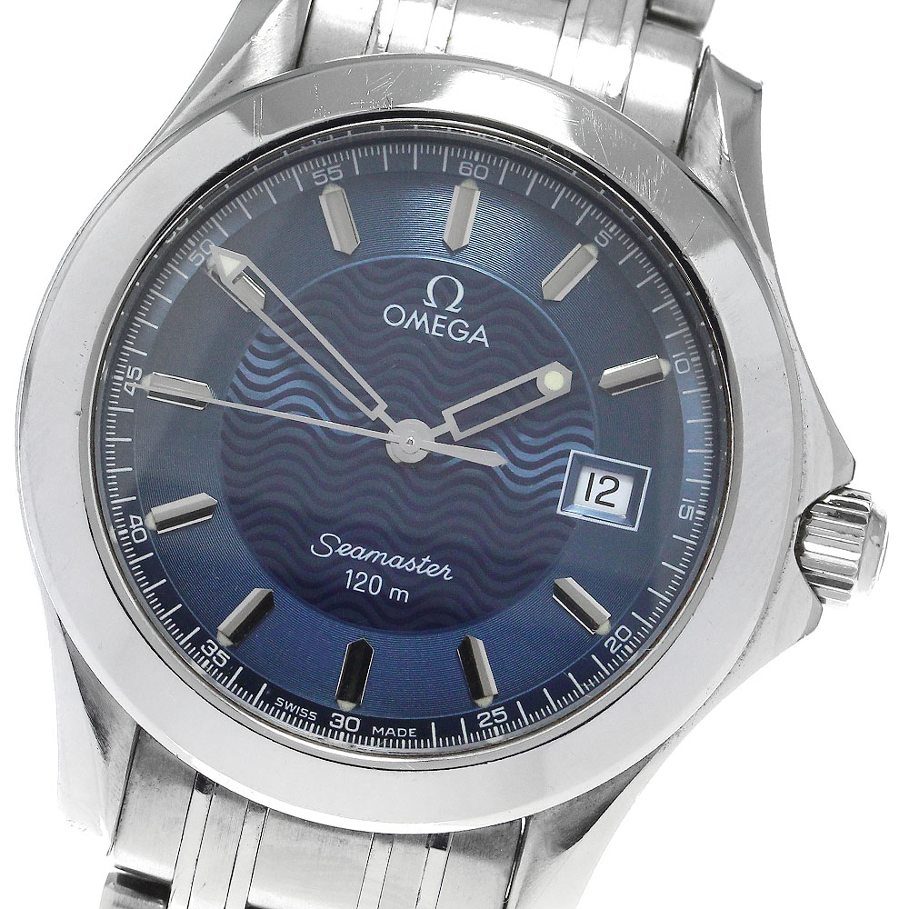 オメガ OMEGA シーマスター120 デイト クォーツ メンズ _877225【中古】