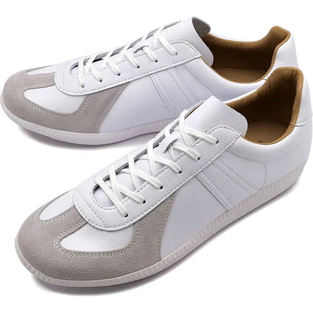 ミリタリーシューズ [42500] GERMAN TRAINER REPRODUCTED EDITION MODEL メンズレディース 靴 スニーカー トレーニングシューズ WHT/WHT 白 ホワ