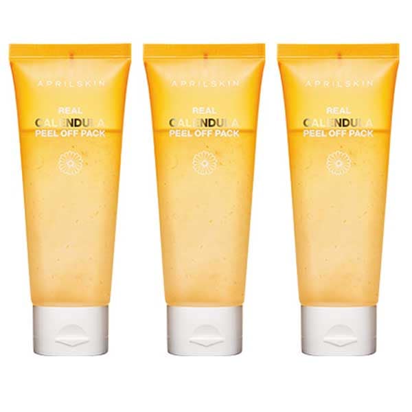 エイプリルスキン(APRILSKIN)リアルカレンデュラピールオフパック x 3個/REAL CALENDULA PEEL OFF PACK*3個