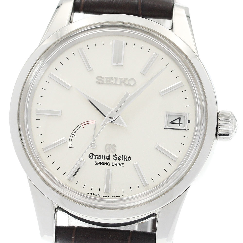 セイコー SEIKO 9R65-0AX0/SBGA057 グランドセイコー パワーリザーブ スプリングドライブ メンズ 箱・保証書付き_932521【中古】