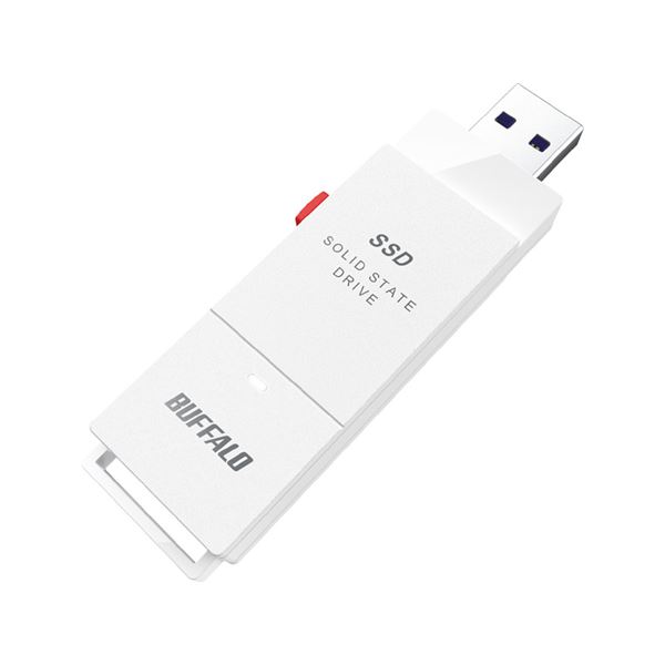 PC対応 USB3.2（Gen2） TV録画 スティック型SSD 500GB ホワイトType-C付属 SSD-SCT500U3-WA 13,083円