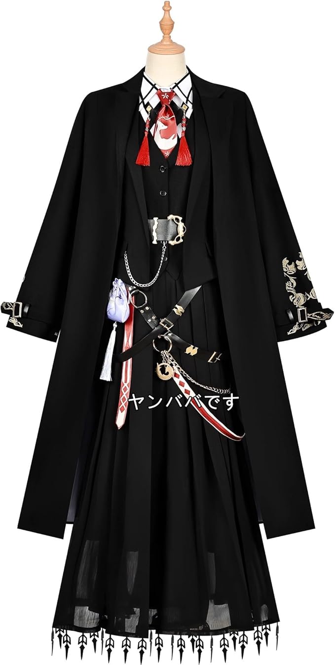 アークナイツ星6ヴァルピスフォーリアコスプレ 衣装+耳(ウィッグ 靴別売り)