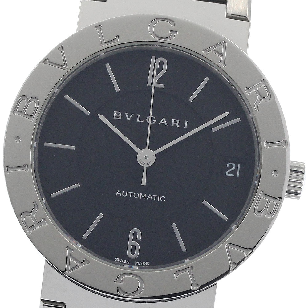 ブルガリ BVLGARI BB33SS ブルガリブルガリ デイト 自動巻き メンズ _950346【中古】