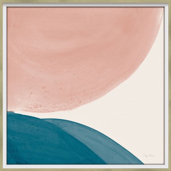 ユーパワー アブストラクトコレクション Gel加工 アートフレーム パイパー/ルー「イーブンタイド プール」