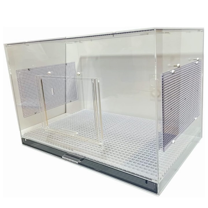 【累計75台販売！】 ThanksPure リチャードソン ジリス アクリル 高級 幅65cm ゲージ 飼育ケース ケージ 日本製 製作工場より直送 内装品装着可 小動物 プレーリードッグ ハリネズミ