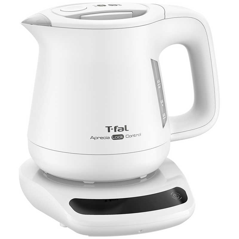 T-fal　ティファール 電気ケトル アプレシア ロック コントロール 0.8L ホワイト　KO8601J0