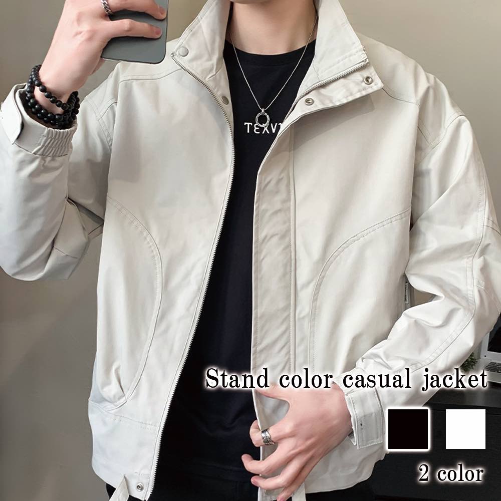 ブルゾン メンズ スタンドカラーカジュアル ゴルフ シニア 秋 おすすめ 40代 大きいサイズ ジャンパー きれいめ ジャケット かっこいい ボア 中綿 コーデ ウェア 作業着 厚手 パーカー 防寒