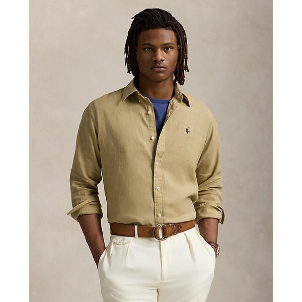 ポロラルフローレンメンズクラシックフィットリネンコットンシャツ (MNPOWOV16824131250) 17,668円