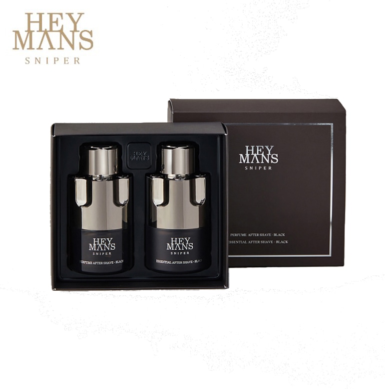 Hey Mans スナイパー アフター シェーブ スペシャル SET - Black 150ml X 2ea