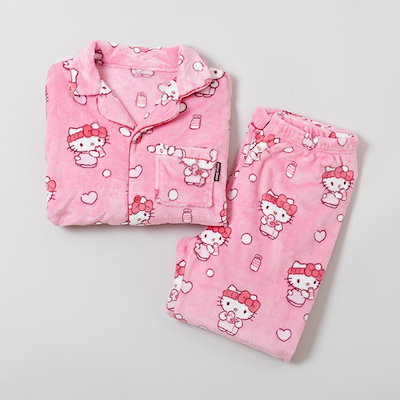 Qoo10] スパオ サンリオ ハローキティ パジャマ 男女兼 : 下着