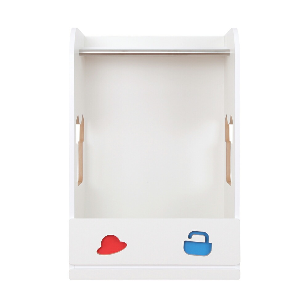 充英アート お片付けしたくなるハンガーラック キッズ ベビー 赤ちゃん ハンガー ラック 服 片付け 知育 収納その他