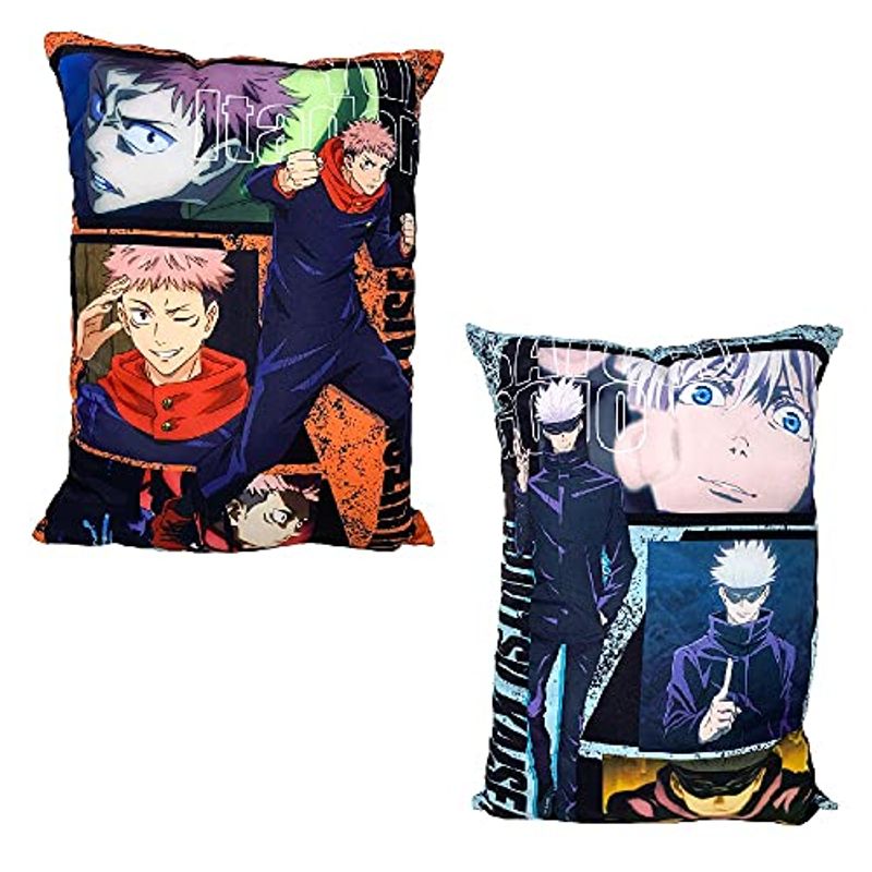 呪術廻戦 BIGクッション 全2種セット 虎杖 悠仁 五条 悟 40cm