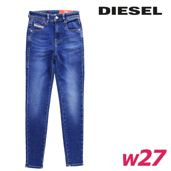ジーンズ デニム パンツ レディース 1984-SLANDY-HIGH ヴィンテージウォッシュ加工 スーパーストレッチ die-l-p-g4-414