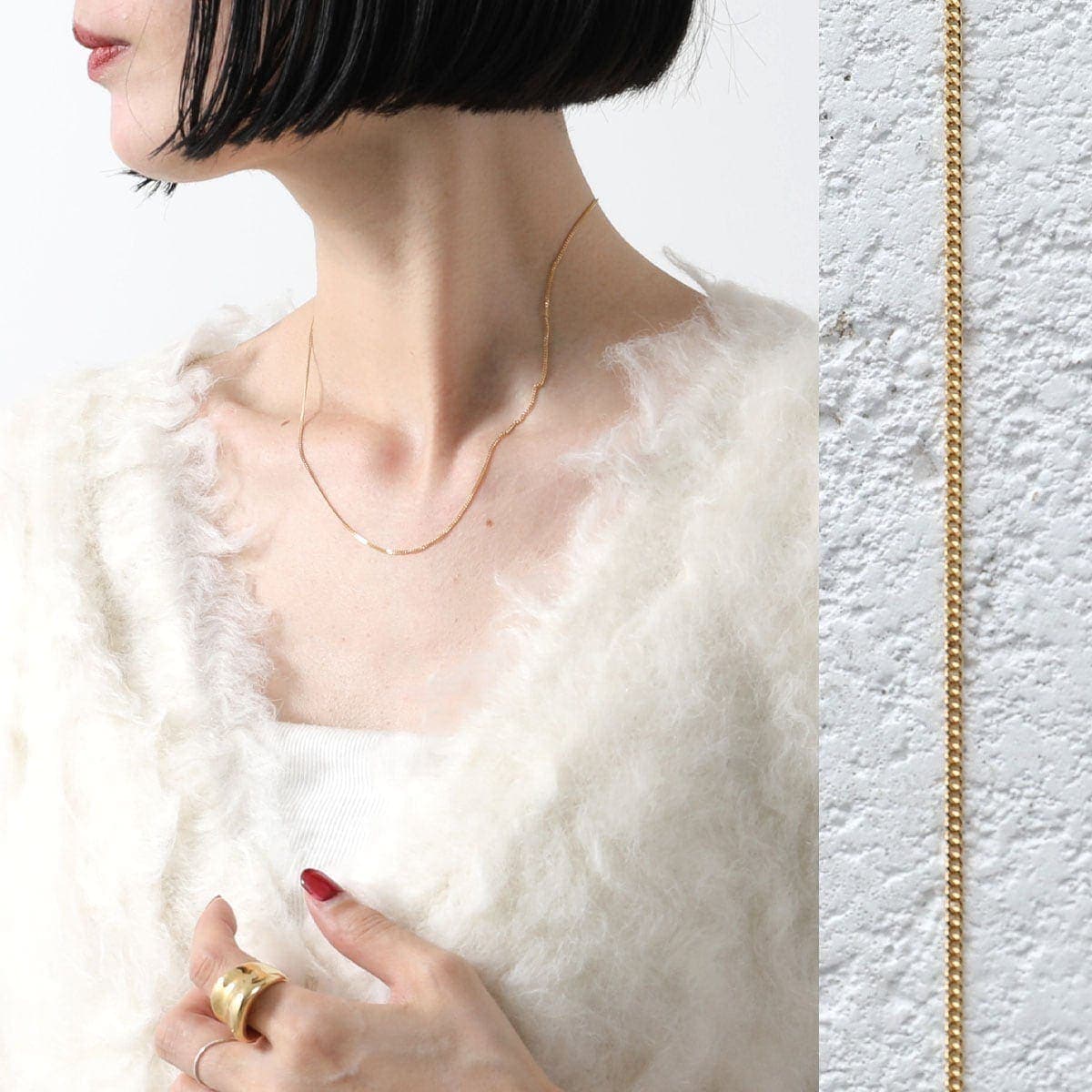 MARIA BLACK マリアブラック ネックレス Nyhavn 55 Necklace ニューハウン 300501YG 55 レディース チェーン アクセサリ 【ts】