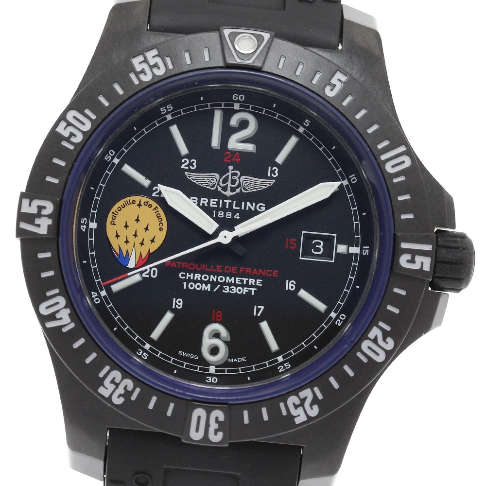 ブライトリング BREITLING X74320 コルト スカイレーサー パトルーユ ド フランス クォーツ メンズ 極美品 箱・保証書付き_941263【中古】