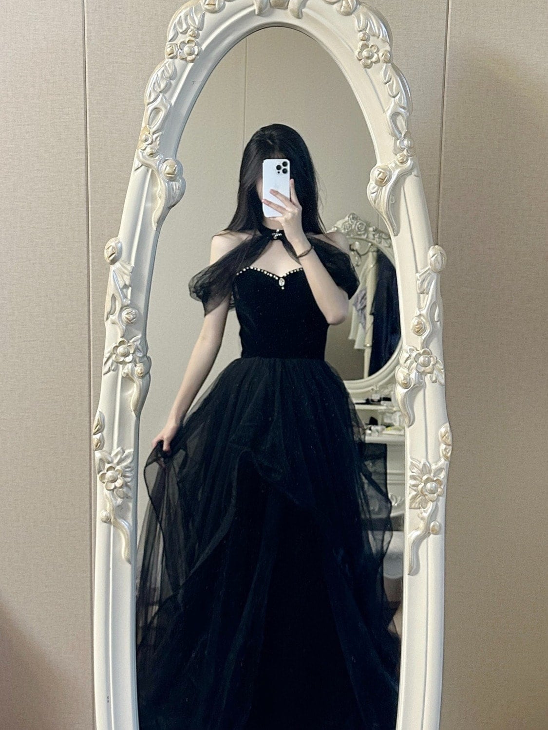 宴会ドレス女性2024年誕生日成人式エレガントな気質ホストは通常ロングセクションを着用できます